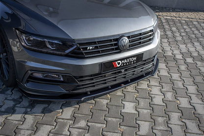 SPLITTER ANTERIORE V.1 adatto per VOLKSWAGEN PASSAT R-LINE B8