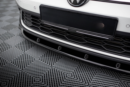 SPLITTER ANTERIORE ADATTO PER  V.1 VOLKSWAGEN POLO GTI MK6 FACELIFT
