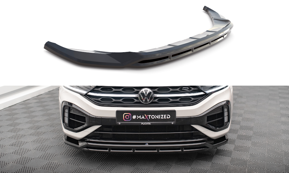SPLITTER ANTERIORE V.1 adatto per VOLKSWAGEN T-ROC R / R-LINE MK1 FACELIFT