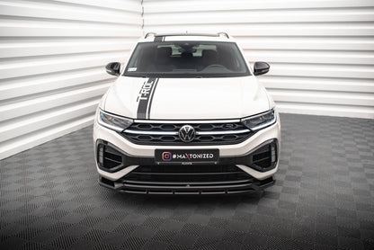 SPLITTER ANTERIORE V.1 adatto per VOLKSWAGEN T-ROC R / R-LINE MK1 FACELIFT