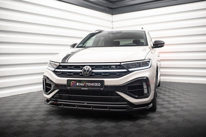 SPLITTER ANTERIORE V.1 adatto per VOLKSWAGEN T-ROC R / R-LINE MK1 FACELIFT