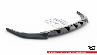 SPLITTER ANTERIORE V.1 adatto per VOLKSWAGEN T6 FACELIFT