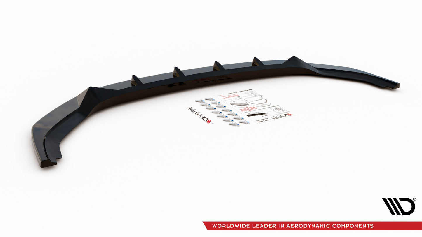 SPLITTER ANTERIORE V.1 adatto per VOLKSWAGEN T6 FACELIFT