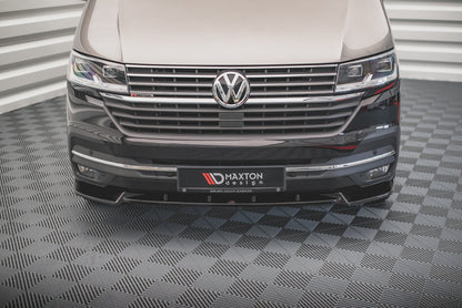 SPLITTER ANTERIORE V.1 adatto per VOLKSWAGEN T6 FACELIFT