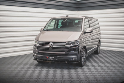 SPLITTER ANTERIORE V.1 adatto per VOLKSWAGEN T6 FACELIFT