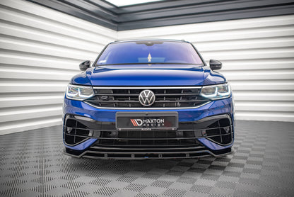 SPLITTER ANTERIORE V.1 ADATTO PER VOLKSWAGEN TIGUAN R / R-LINE MK2 FACELIFT