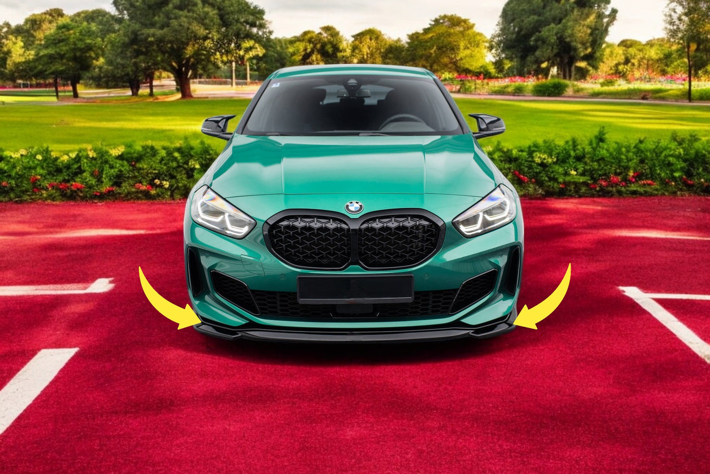 🔥Splitter Anteriore V.10 Adatto Per BMW M135i F40🔥