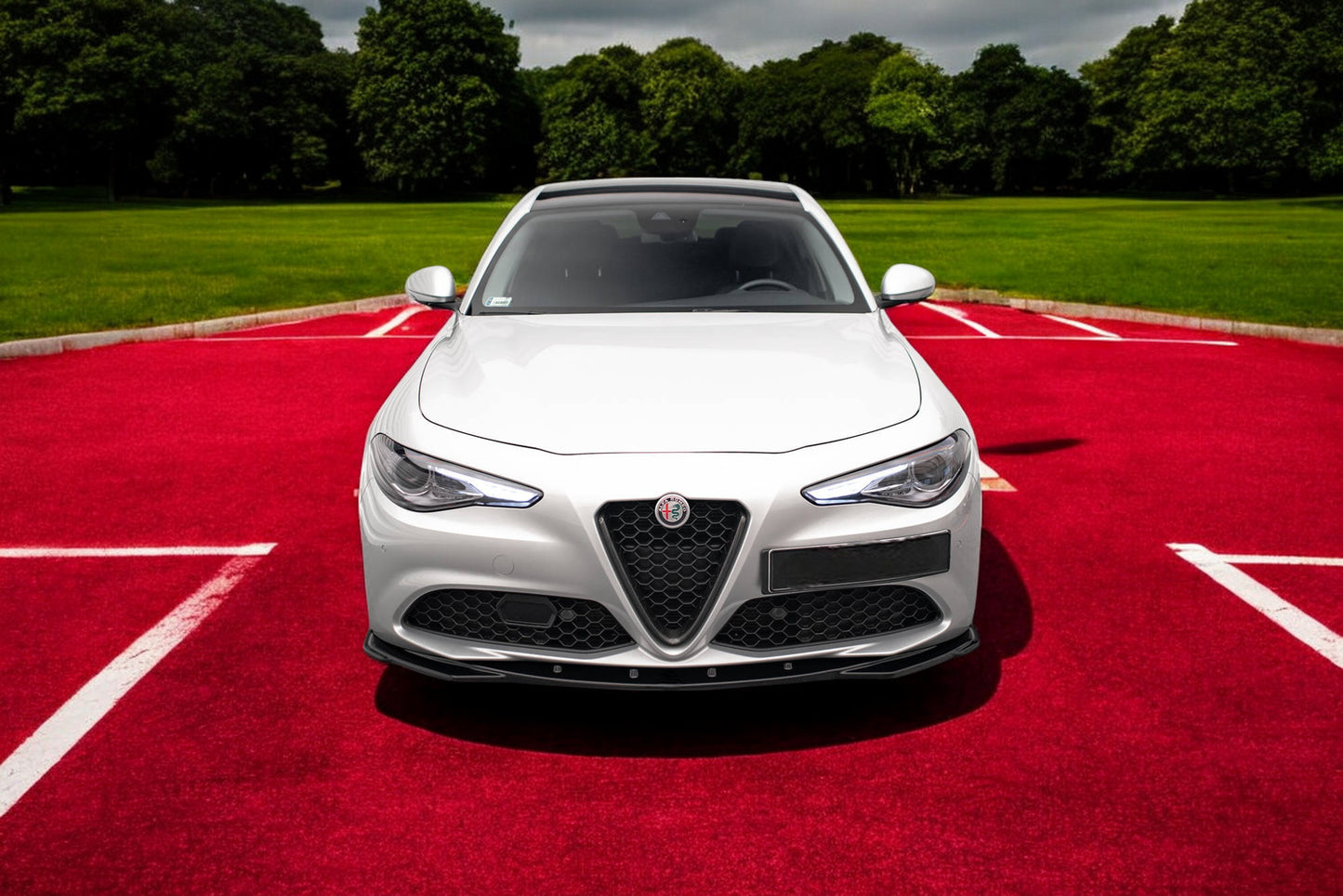 🔥Splitter anteriore V.2 Alfa Romeo Giulia Sport🔥