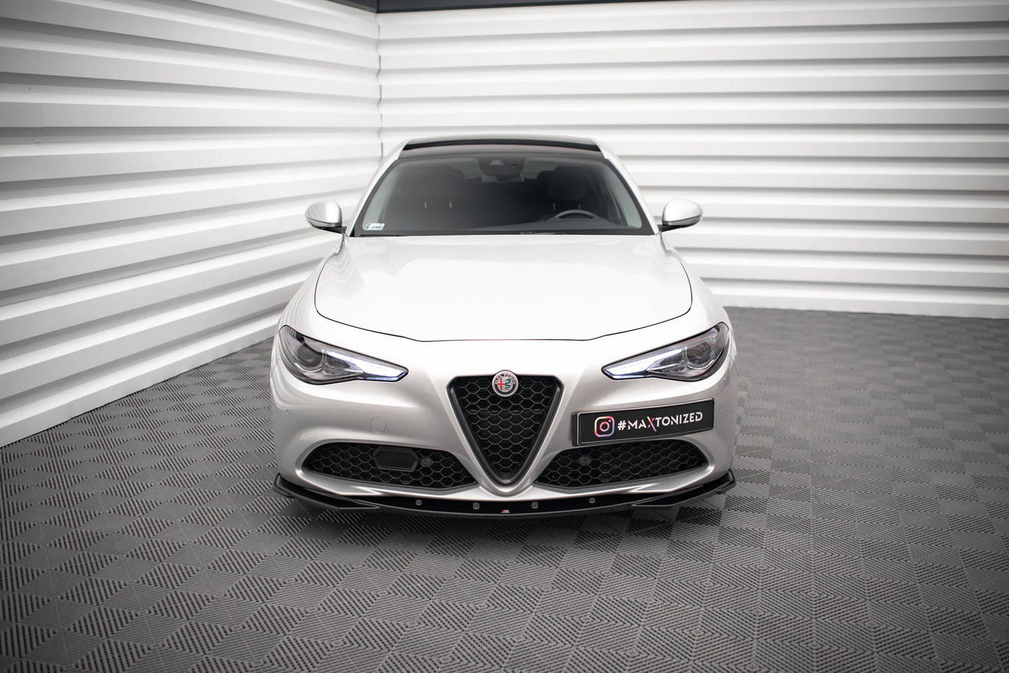 ⭐ Splitter Anteriore per Alfa Romeo Giulia Sport ⭐