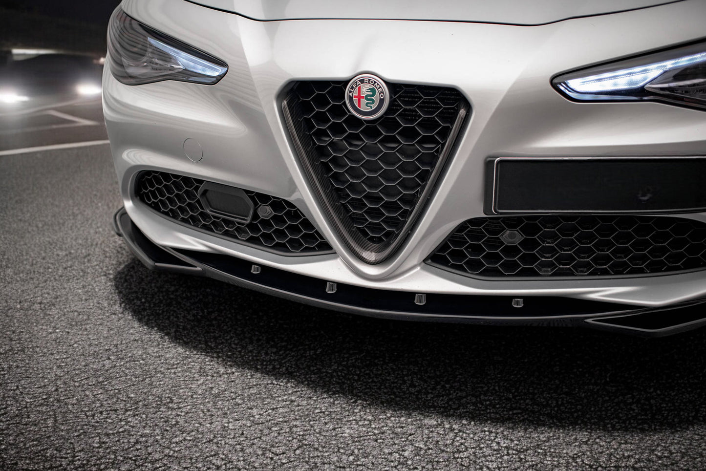 🔥Splitter anteriore V.2 Alfa Romeo Giulia Sport🔥