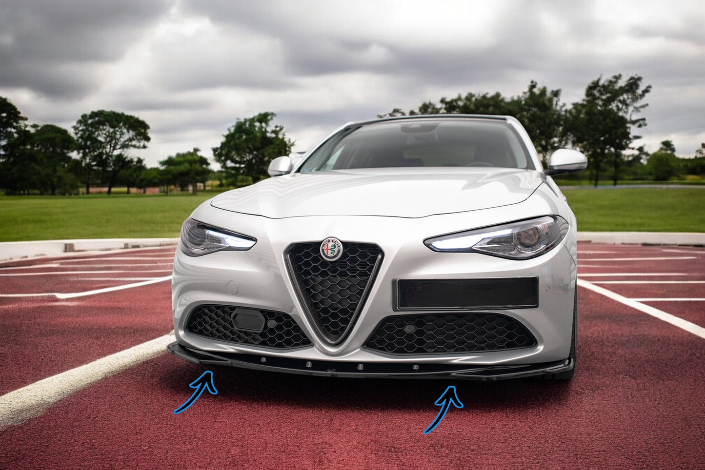 🔥Splitter anteriore V.2 Alfa Romeo Giulia Sport🔥