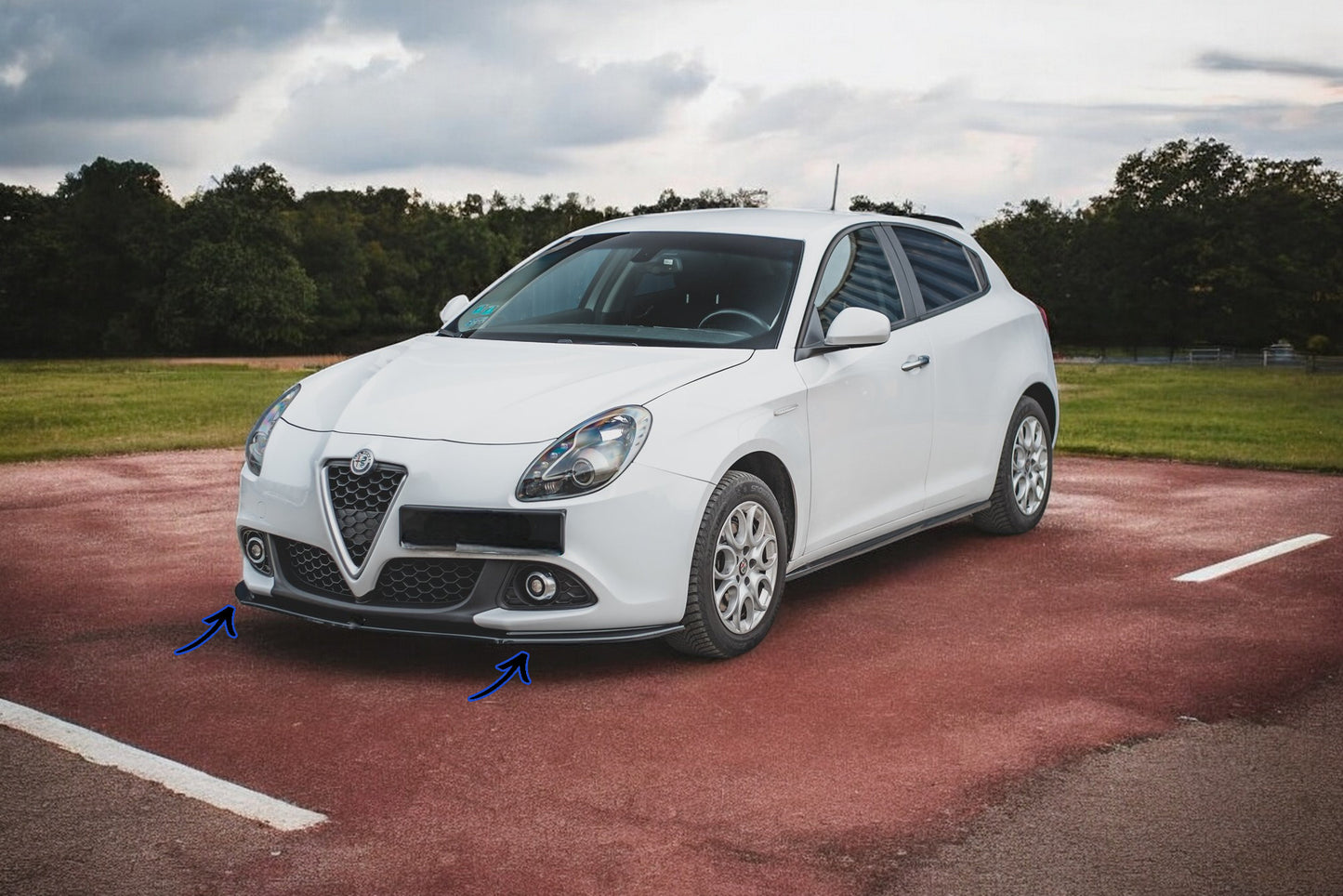 🔥Splitter anteriore V.2 Alfa Romeo Giulietta🔥