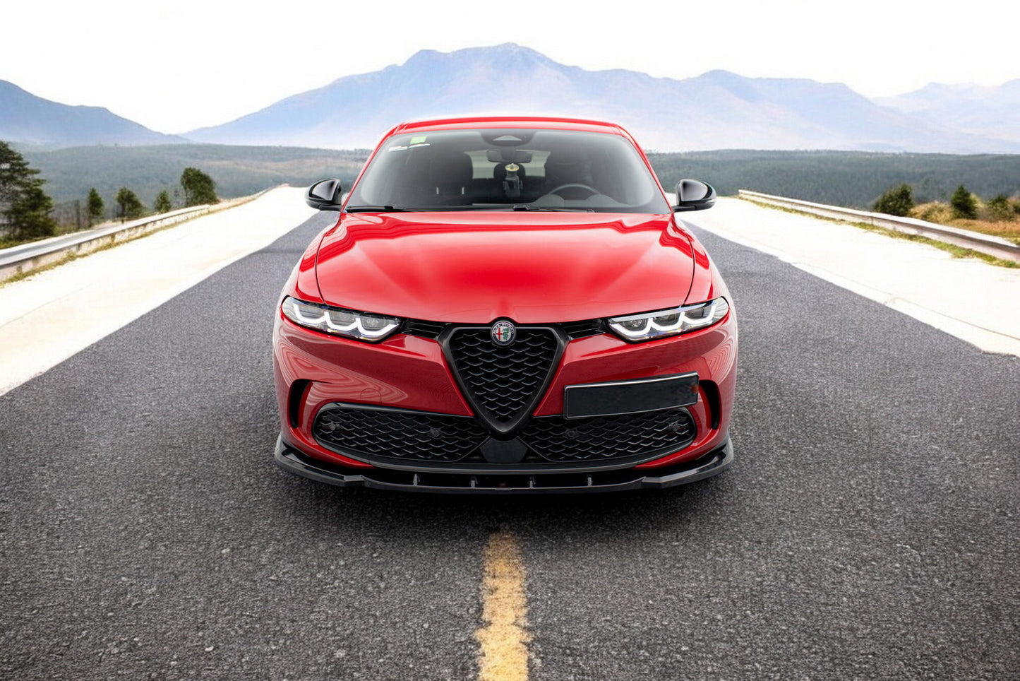 🔥Splitter anteriore V.2 Alfa Romeo Tonale Mk1🔥