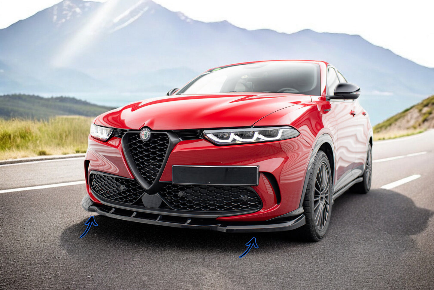 🔥Splitter anteriore V.2 Alfa Romeo Tonale Mk1🔥