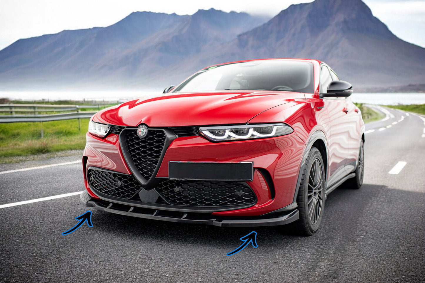 🔥Splitter anteriore V.2 Alfa Romeo Tonale Mk1🔥