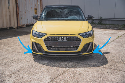 🔥Front Splitter V.2 Suitable For Audi A1 S-Line GB🔥