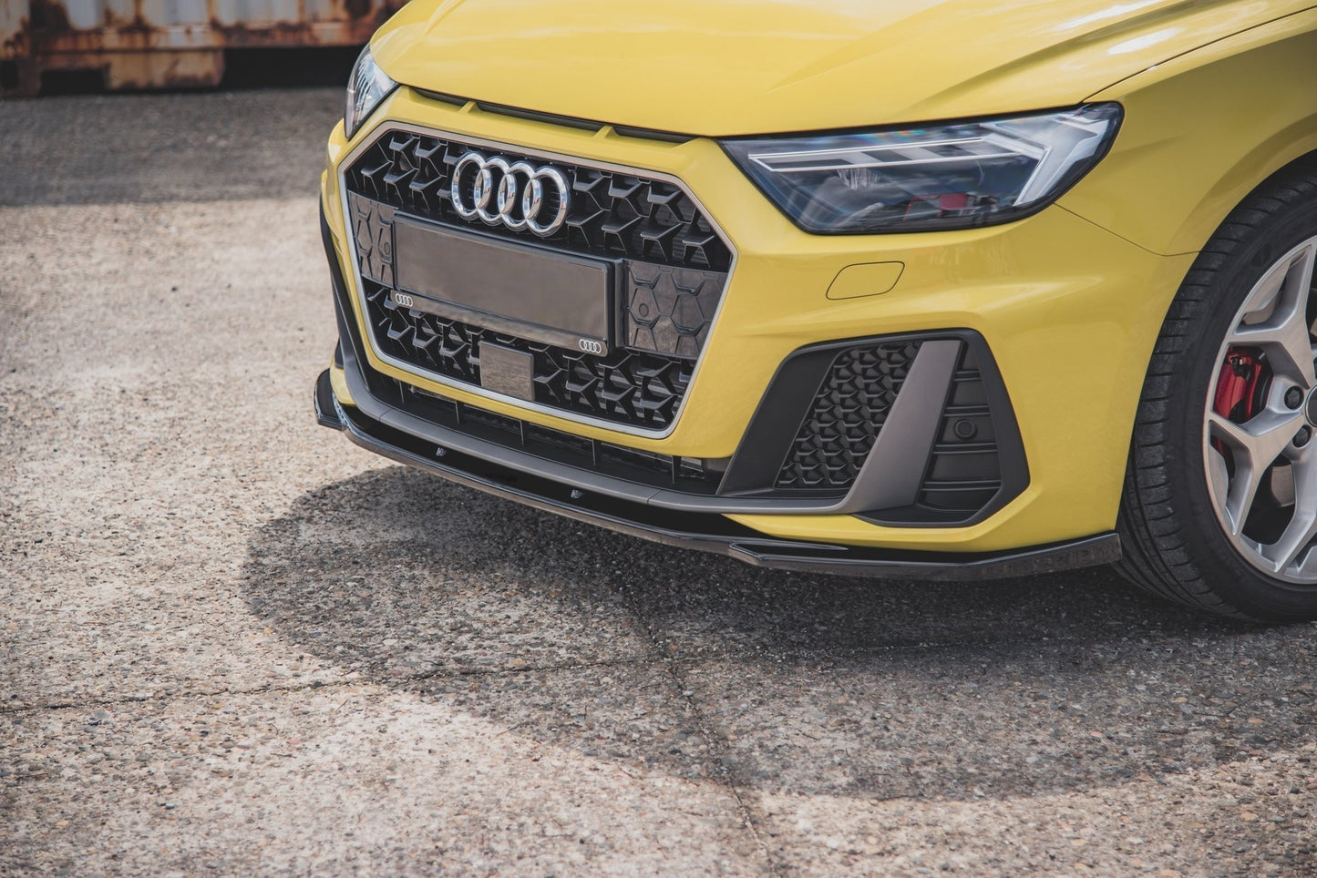 😎Front Splitter V.2 Suitable For Audi A1 S-Line GB😎