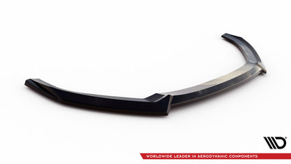 SPLITTER ANTERIORE ADATTO PER  V.2 AUDI A3 SPORTBACK 8V RESTYLING 2016-2020