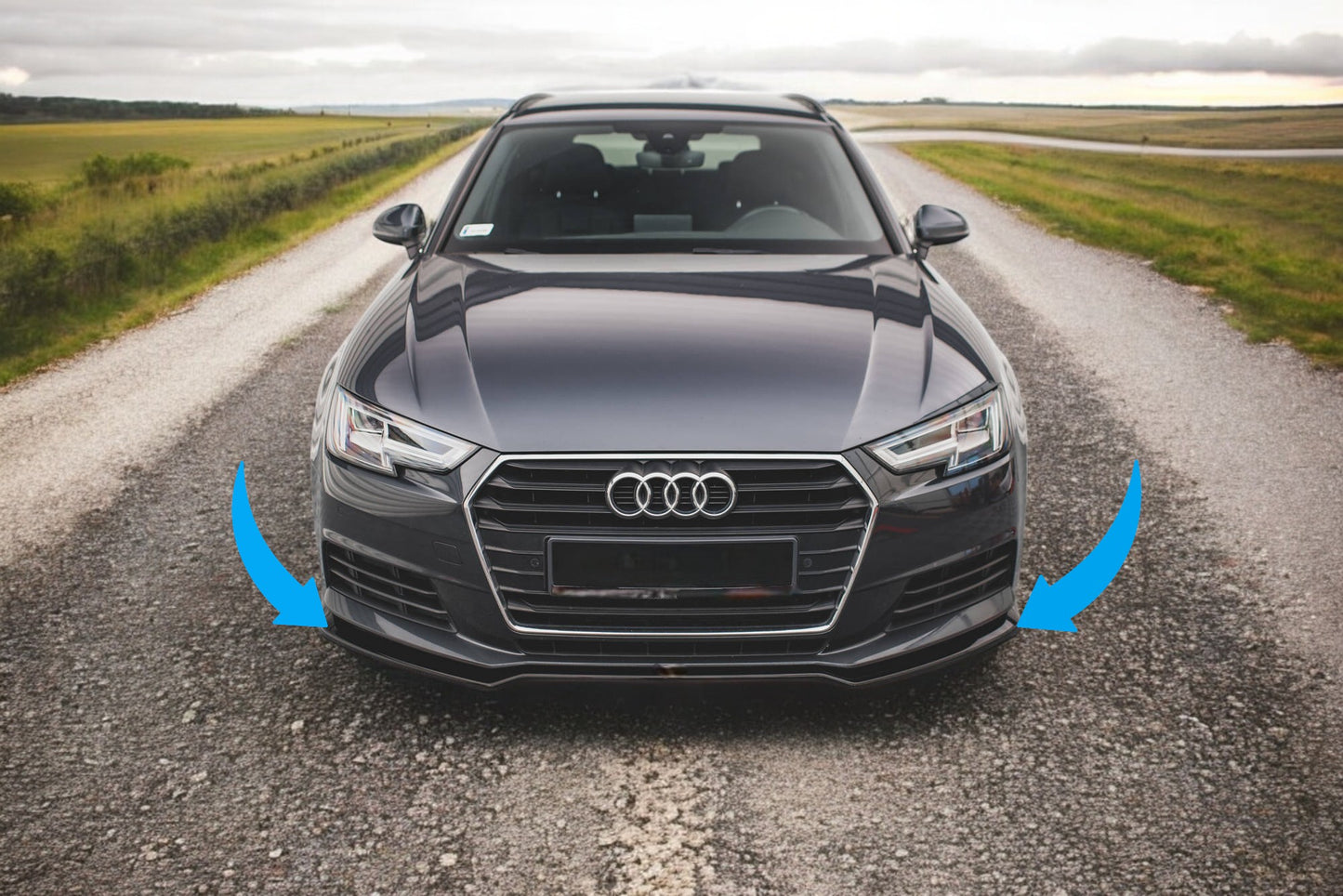 🤩Splitter Anteriore V.2 Adatto Per Audi A4 B9🤩