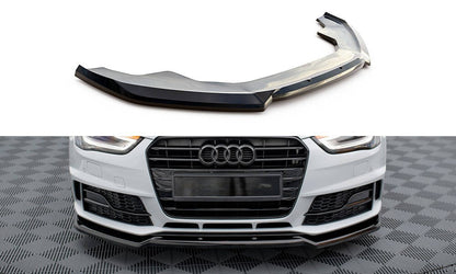😍Splitter anteriore V.2Adatto Per Audi A4 Competition B8 Facelift😍