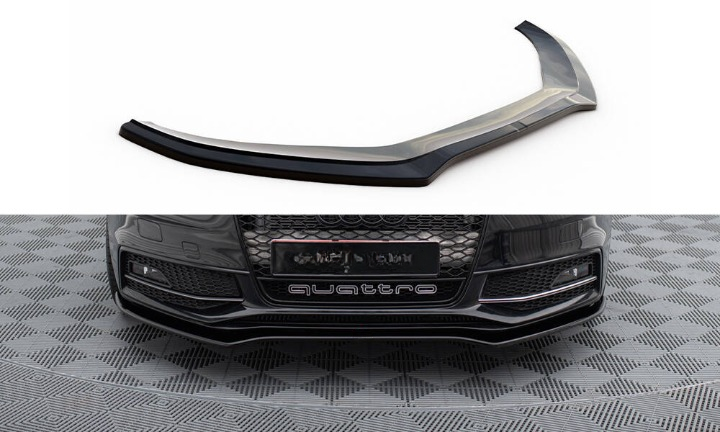 💫Splitter anteriore V.2 adatto per Audi A4 S-Line / S4 B8 Facelift💫