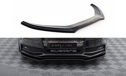 💫Splitter anteriore V.2 adatto per Audi A4 S-Line / S4 B8 Facelift💫