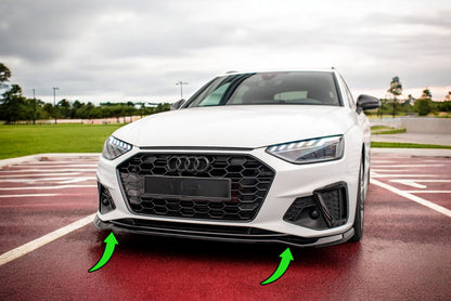 🔥Splitter anteriore V.2 Audi A4 S-Line / S4 B9 Facelift🔥