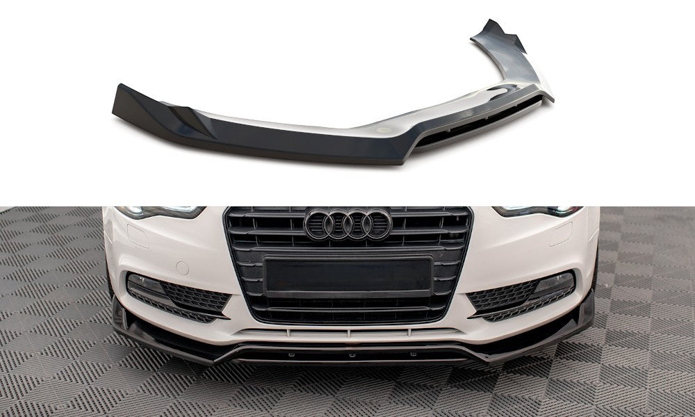 🌺Front splitter V.2 suitable for Audi A5 Coupe / Sportback 8T Facelift🌺