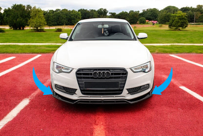 🌺Front splitter V.2 suitable for Audi A5 Coupe / Sportback 8T Facelift🌺
