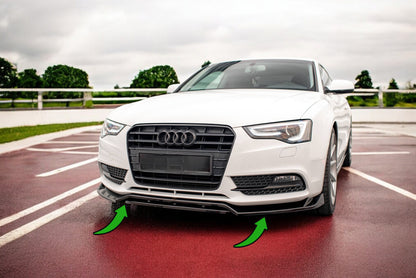 🔥Splitter anteriore V.2 Audi A5 Coupe / Sportback 8T Facelift🔥