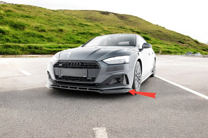 💎Splitter anteriore V.2 Adatto Per Audi A5 F5 Facelift💎
