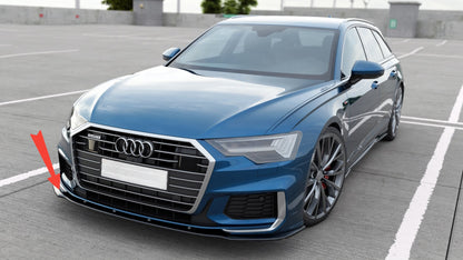 🔥Splitter Anteriore V.2 Adatto Per Audi A6 S-Line / S6 C8 / C8 Facelift🔥