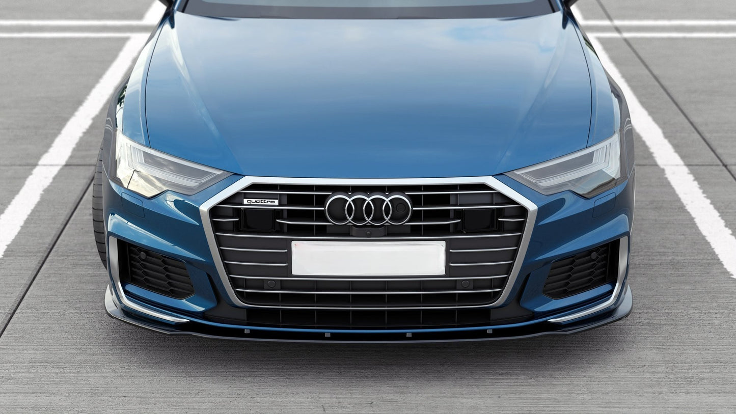 🔥Splitter Anteriore V.2 Adatto Per Audi A6 S-Line / S6 C8 / C8 Facelift🔥