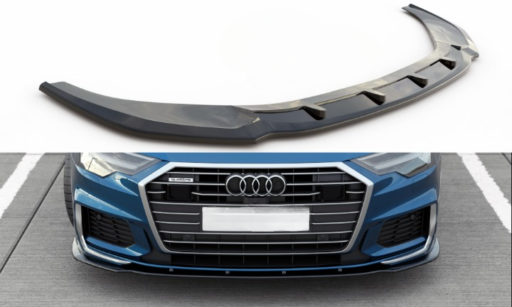 🔥Splitter anteriore V.2 adatto per Audi A6 S-Line / S6 C8 / C8 Facelift🔥