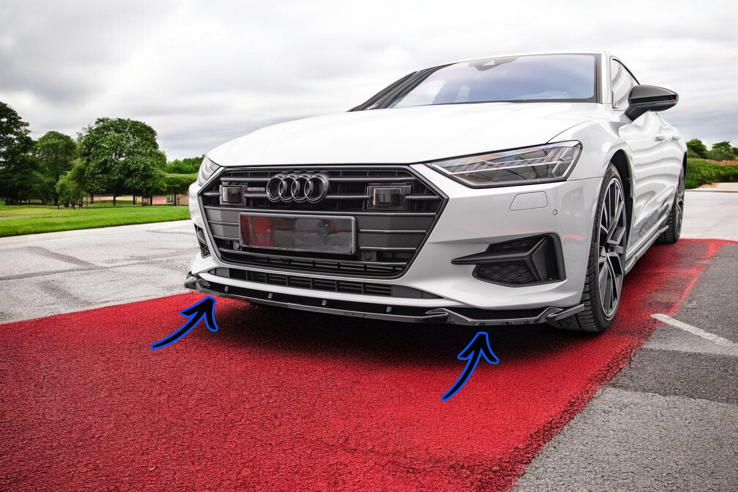 🔥Front Splitter V.2 suitable for Audi A7 C8🔥