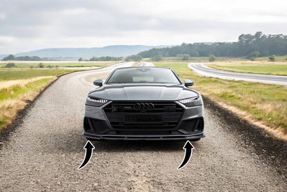 🔥Front splitter V.2 Audi A7 S-Line C8 / S7 C8 / C8 Facelift / S7 Facelift🔥