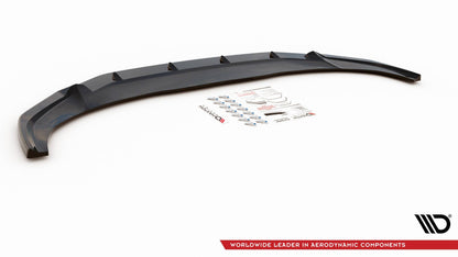 💫ART.8940 Splitter Anteriore V.2 per Audi Q3 Sportback / SUV S-Line F3💫