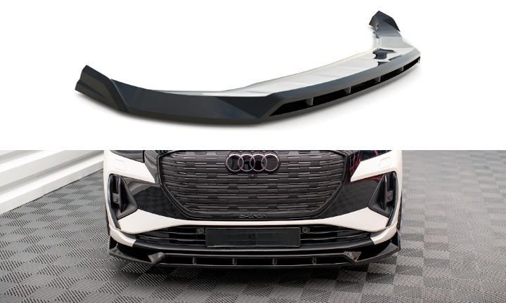 ✨Splitter anteriore V.2 Audi Q4 e-tron Sportback S-line Mk1✨