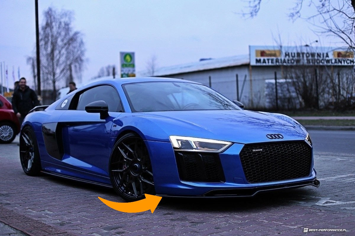 🔥Splitter Anteriore V.2 Adatto Per Audi R8 Mk.2🔥