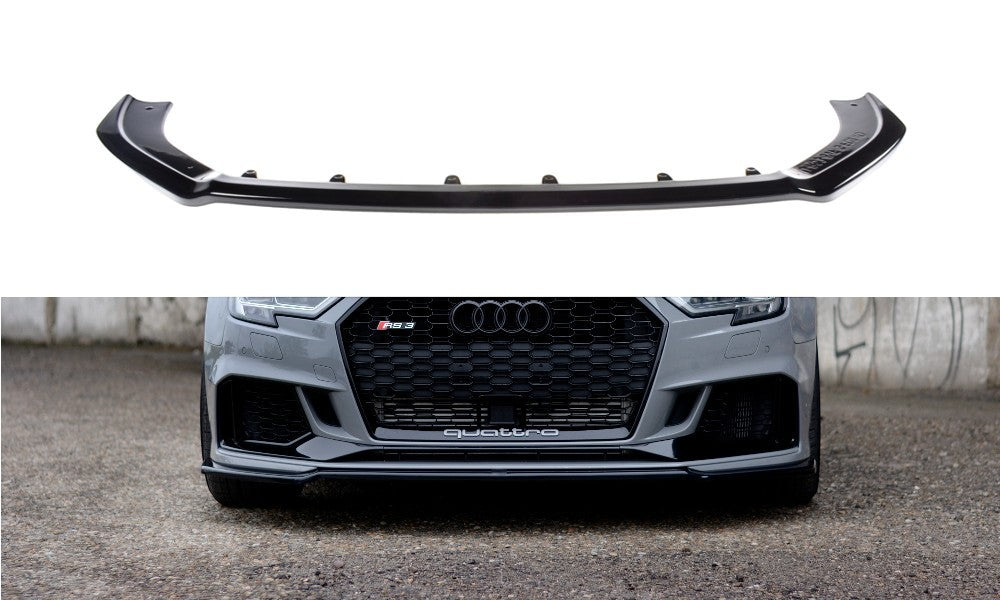 🔥Front Splitter V.2 Suitable For Audi RS3 8V FL Sedan🔥