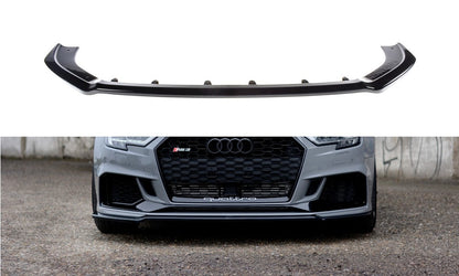 🔥Front Splitter V.2 Suitable For Audi RS3 8V FL Sedan🔥