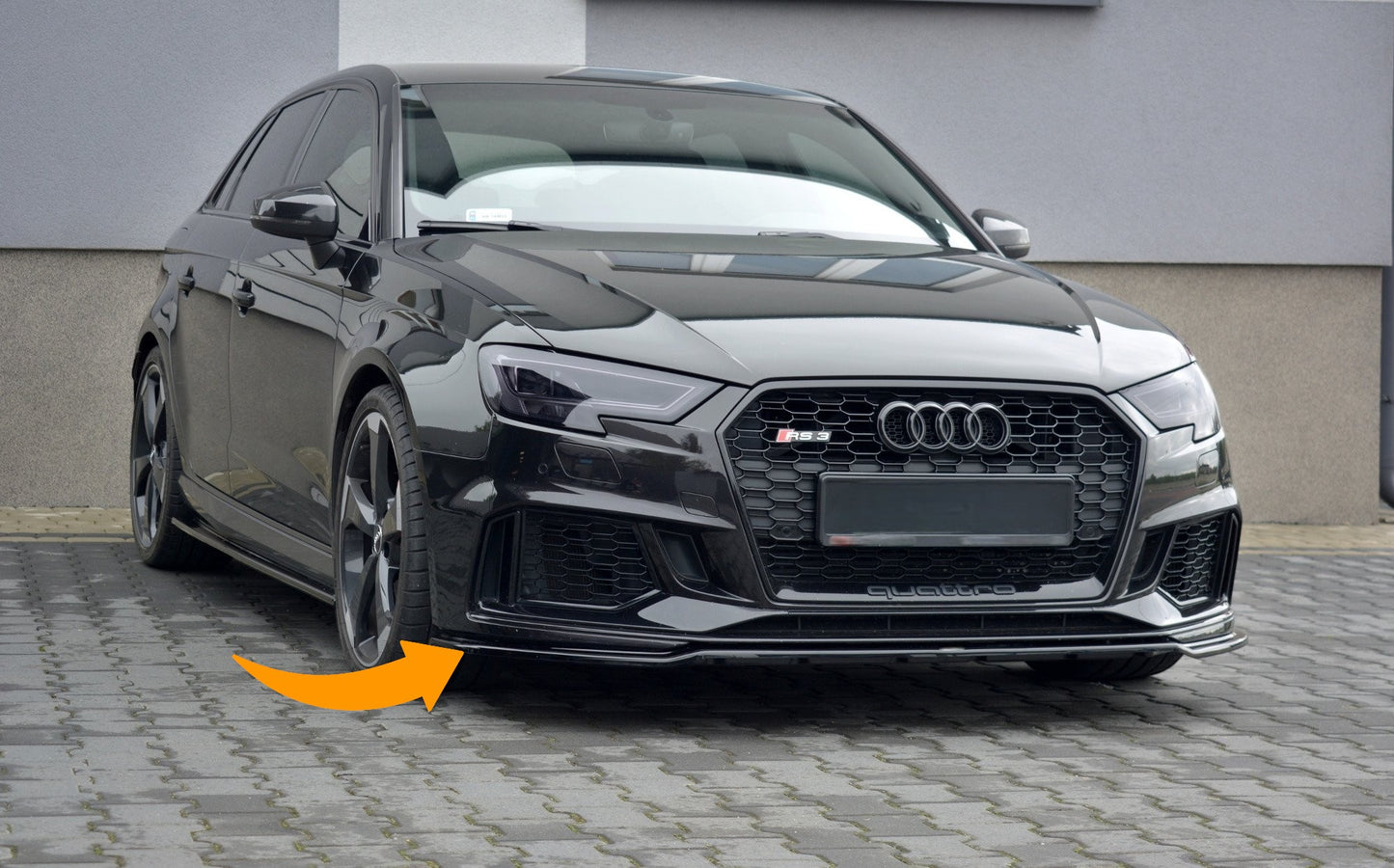 🔥Splitter Anteriore V.2 Adatto Per Audi RS3 8V FL Sportback🔥