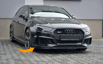 🔥Splitter Anteriore V.2 Adatto Per Audi RS3 8V FL Sportback🔥