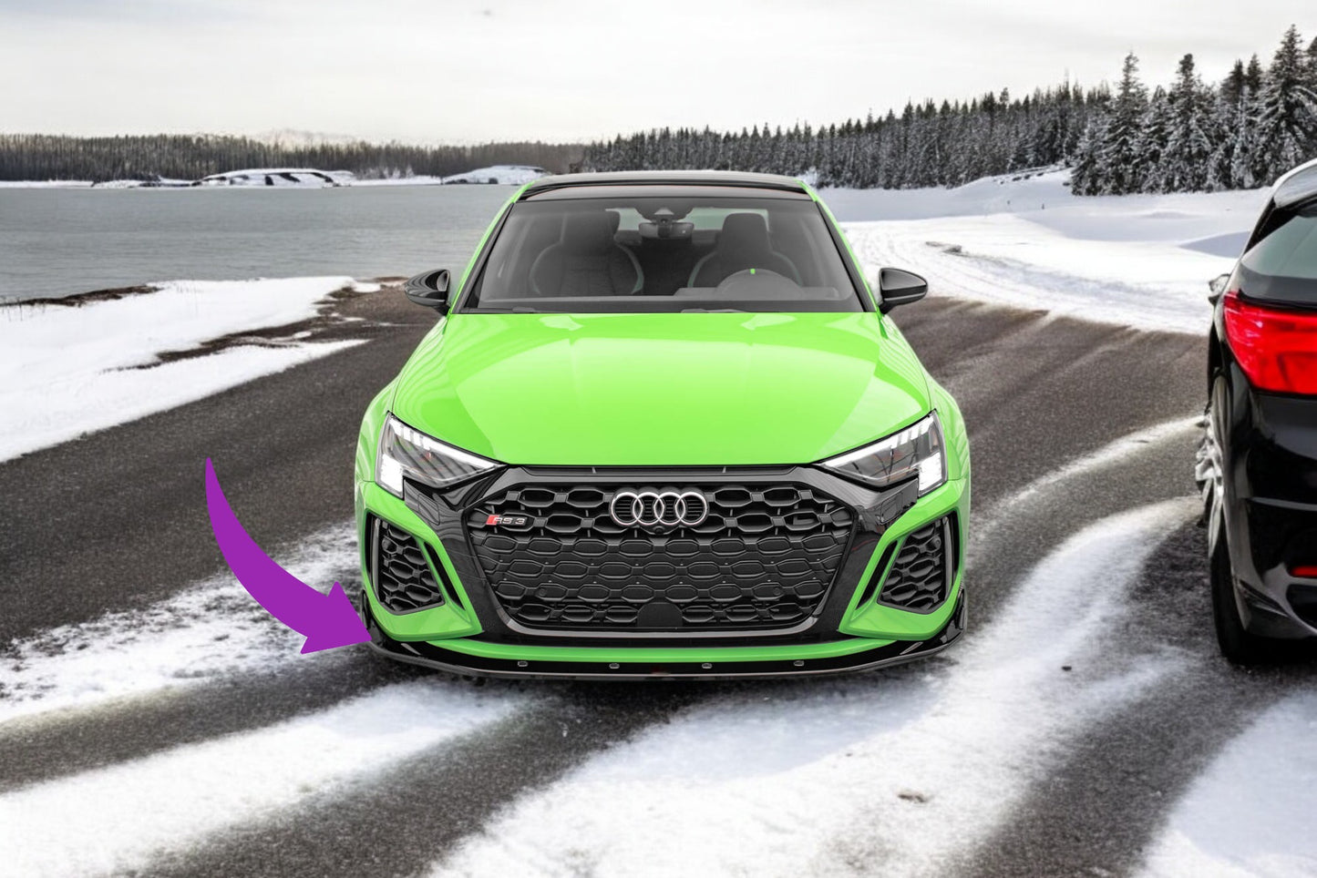 😎The rear window extension suitable for Audi RS3 Sedan 8Y😎