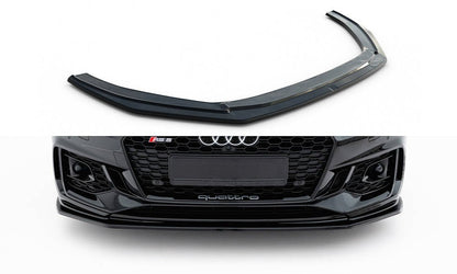 🔥Splitter Anteriore V.2 Adatto Per Audi RS5 Coupé / Sportback F5🔥