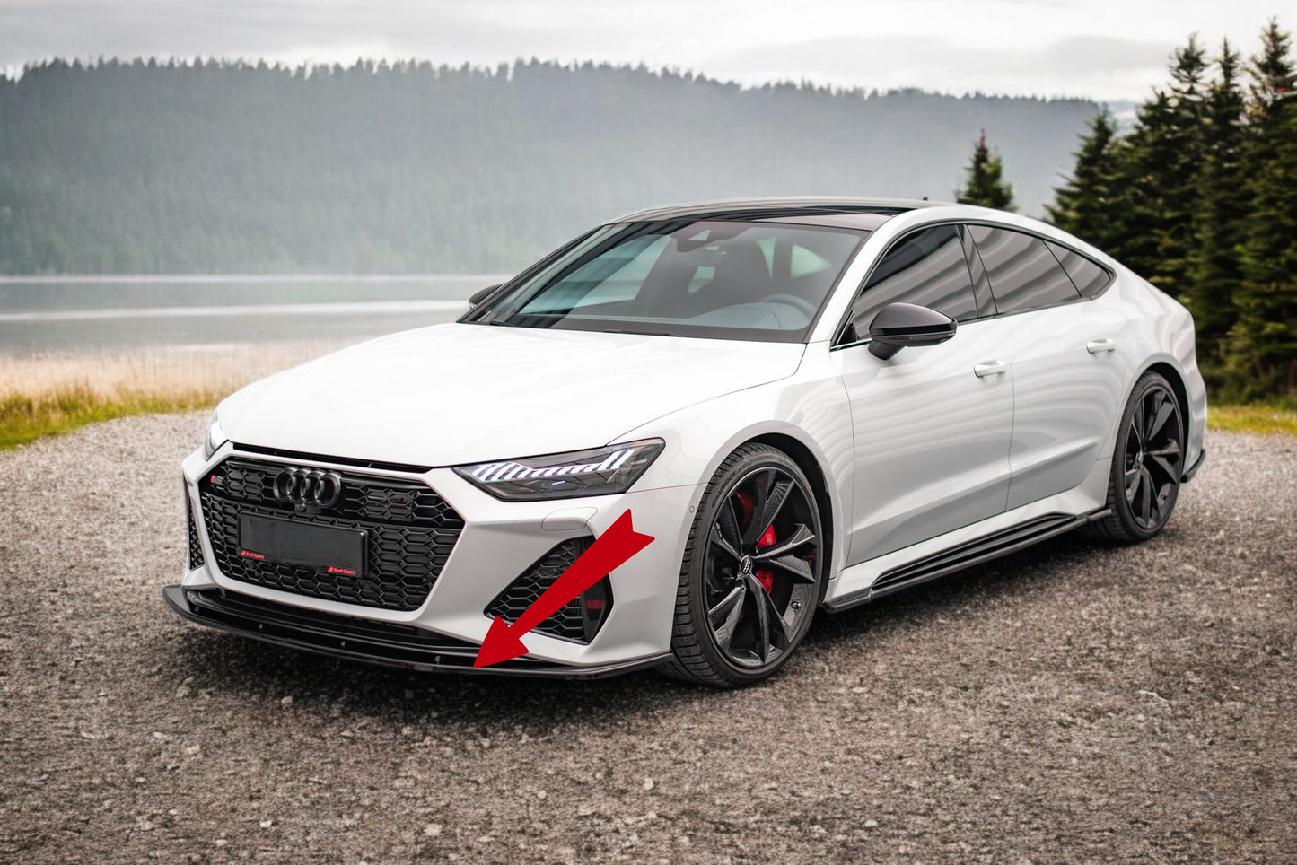 😎Front Splitter V.2 Suitable For Audi RS7 C8😎