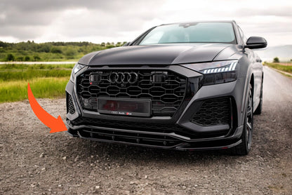 😎Front Splitter V.2 Suitable For Audi RSQ8 Mk1😎