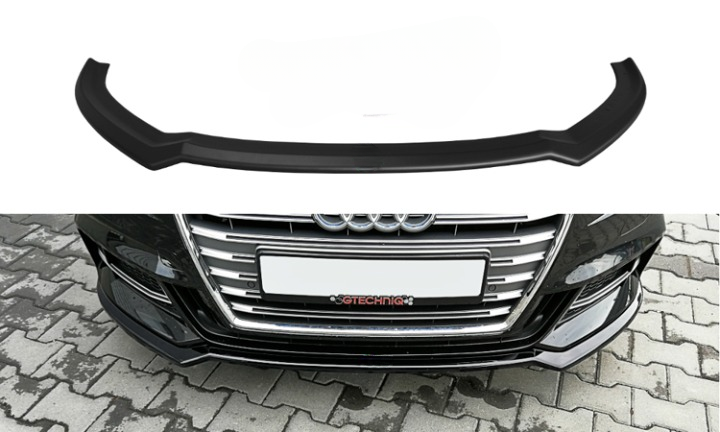 ⭐Splitter anteriore V.2 adatto per Audi S3 / A3 S-Line 8V FL Berlina⭐