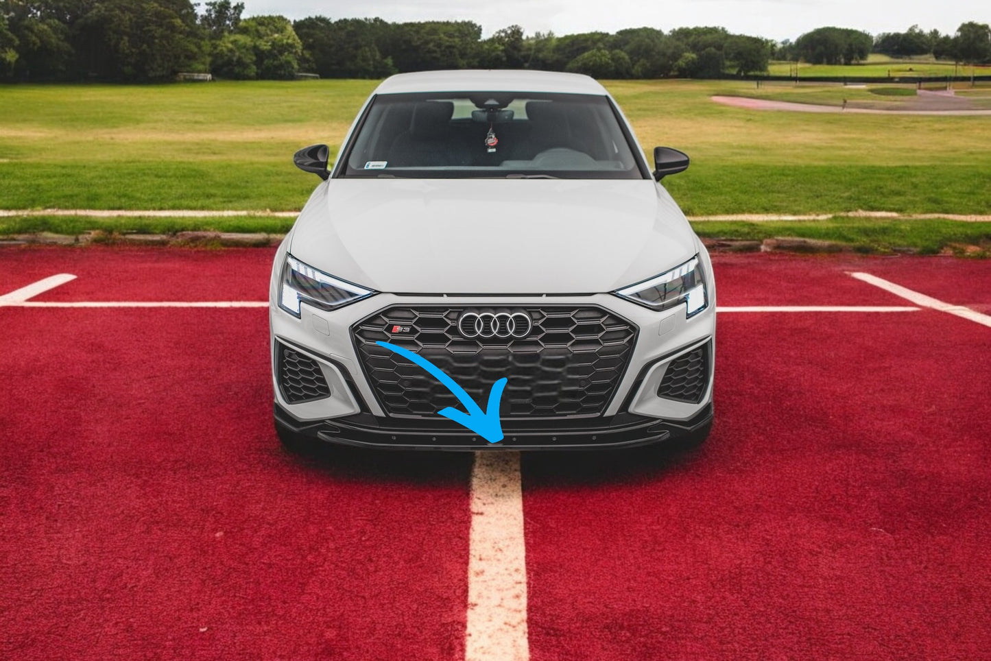 😎Splitter Anteriore V.2 Adatto Per Audi S3 / A3 S-Line 8Y😎