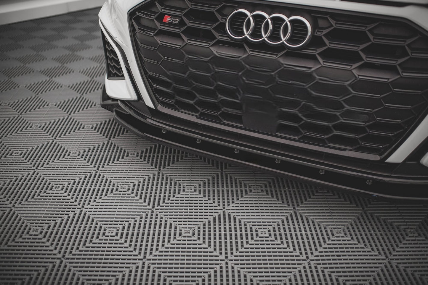 😎Splitter Anteriore V.2 Adatto Per Audi S3 / A3 S-Line 8Y😎